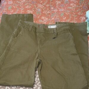 Zara Khaki Trousers